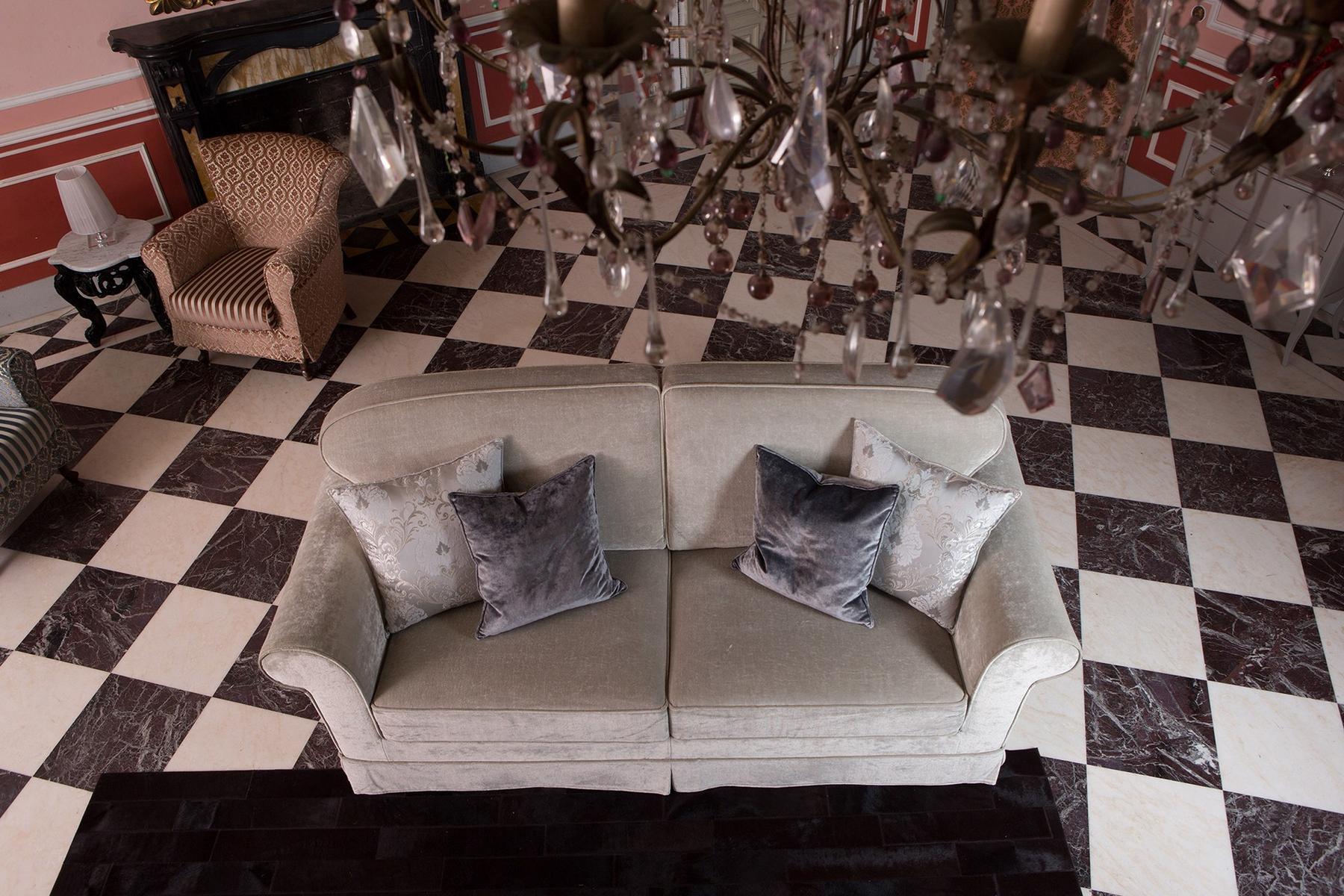3 seater fabric sofa | Florian by Domingo salotti