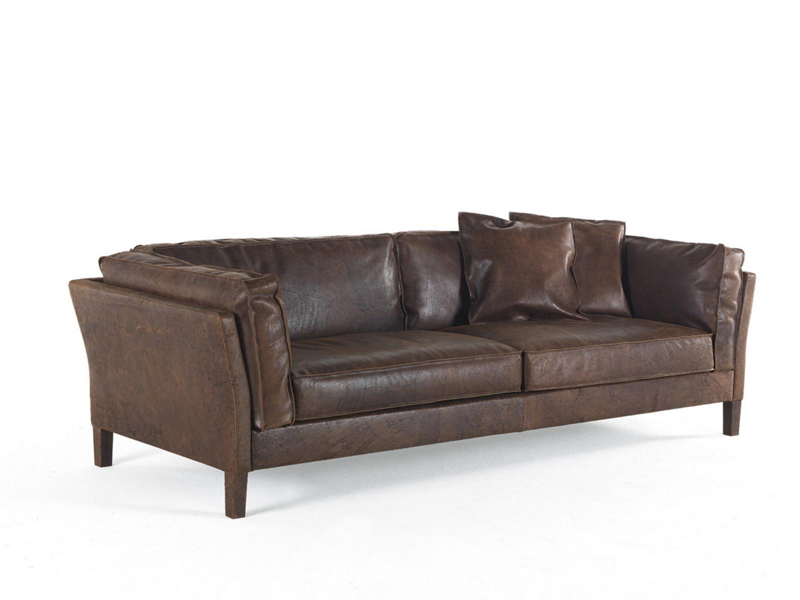 3 seater leather sofa | Loft by Gianfranco Ferre Home
