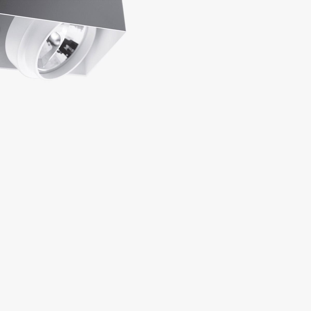 Adjustable metal ceiling lamp | Punto Pl by Davide Groppi