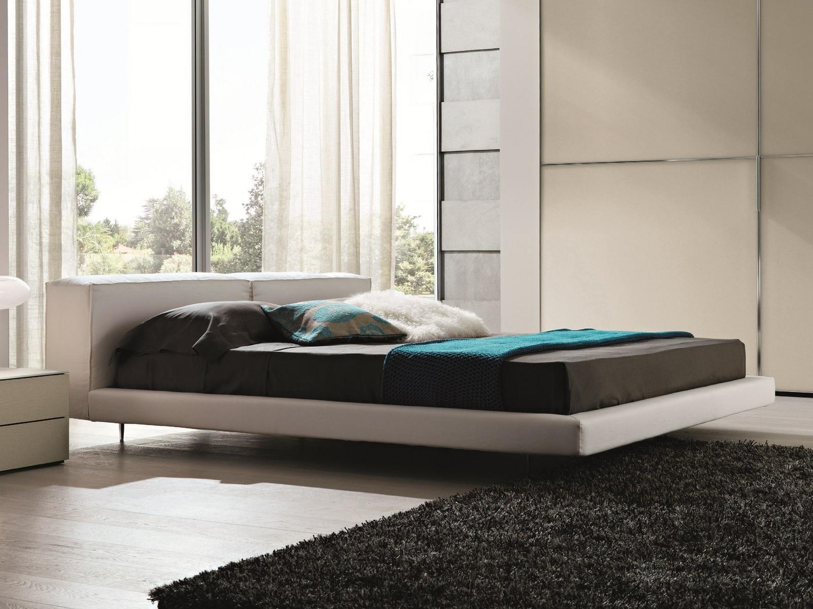 Upholstered double bed | Zenit by Desiree