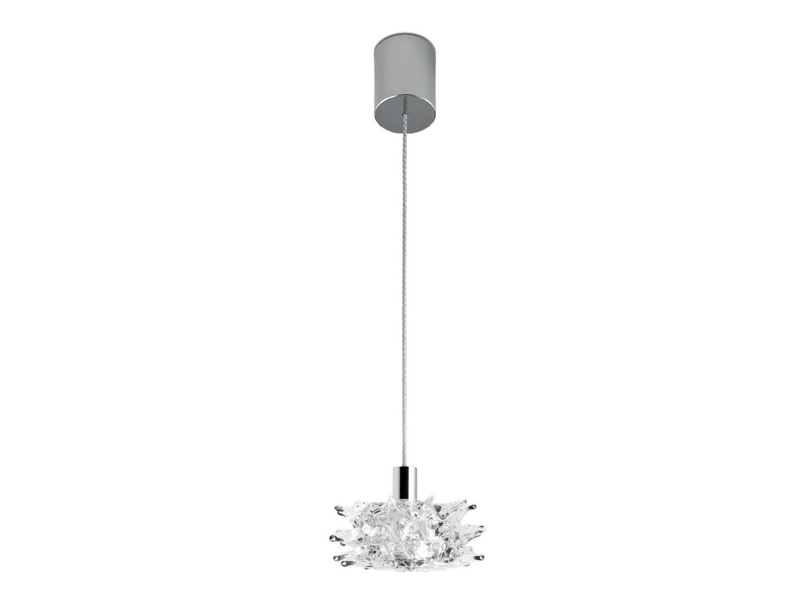 LED crystal pendant lamp | Kuk S by Leucos