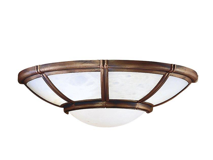 Brass wall light | Lorenzo 1998/a4 by Possoni Illuminazione