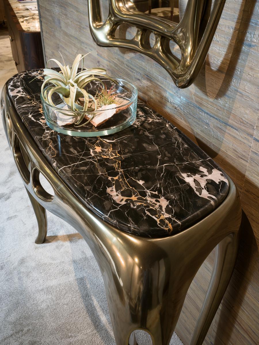 Framed wall-mounted mirror | Omero by Ezio Bellotti