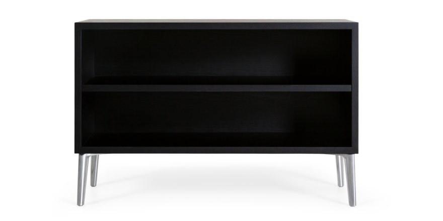 Low coffee table with storage space | Sofa So Good Shelf by Moooi