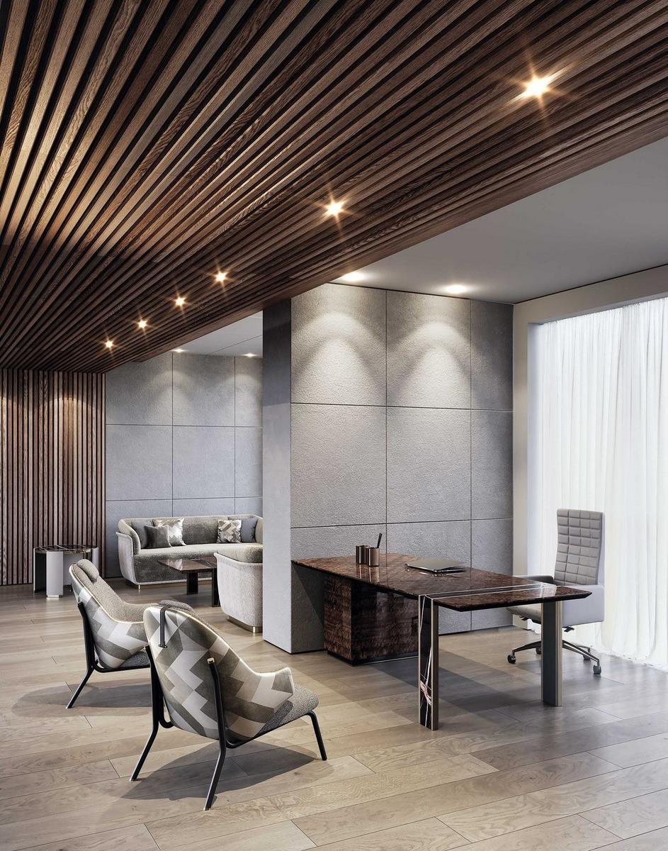 Rectangular wooden writing desk with drawers | Lincoln Xl by Capital Collection