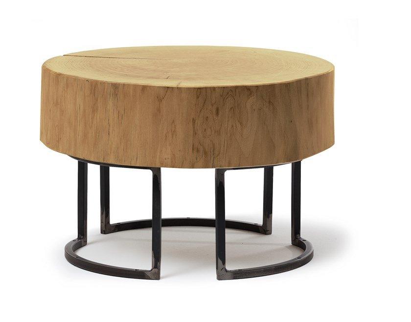 Round iron coffee table | Tronco by Altacorte