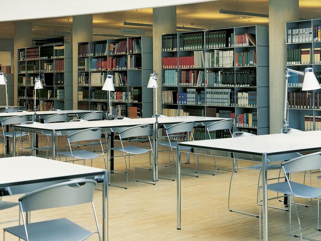 Rectangular laminate workstation desk | Haller Table For Shared Workstations by USM