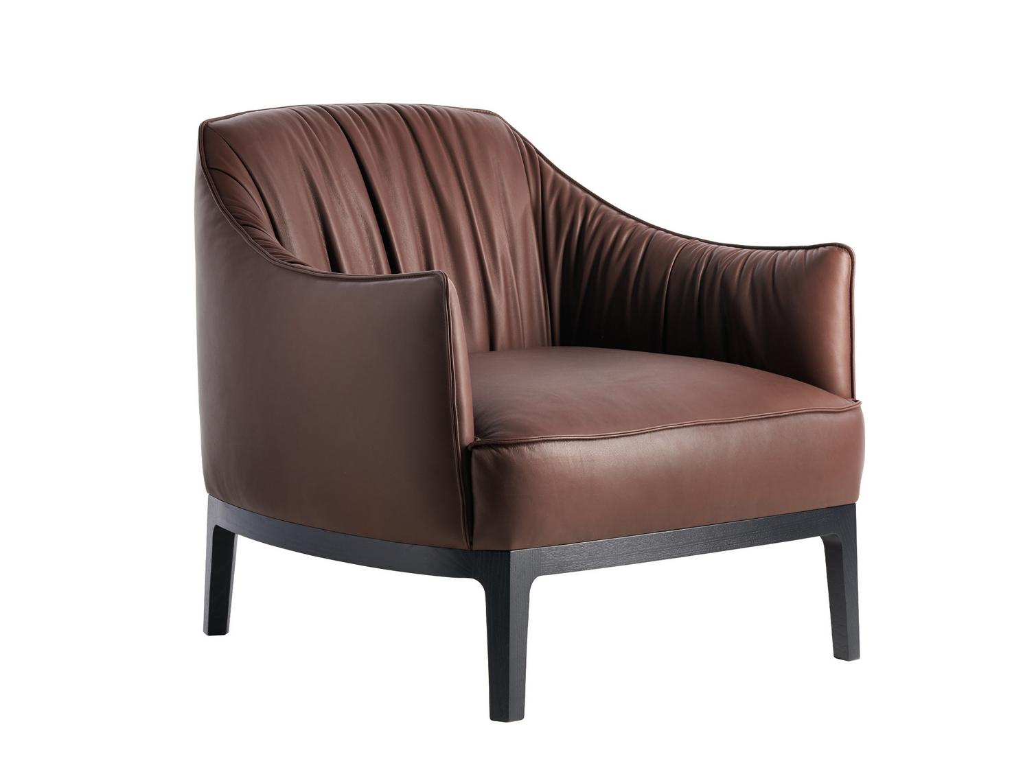 Armchair with armrests | Blossom by Potocco