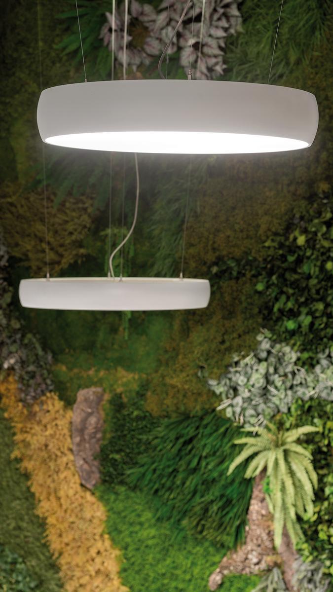 LED aluminium pendant lamp | Drum 70 by Arkoslight