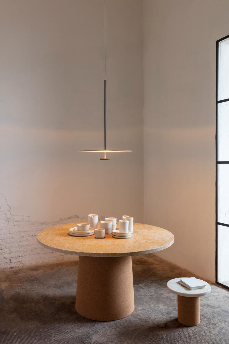 LED metal pendant lamp | Flat 5940 by Vibia