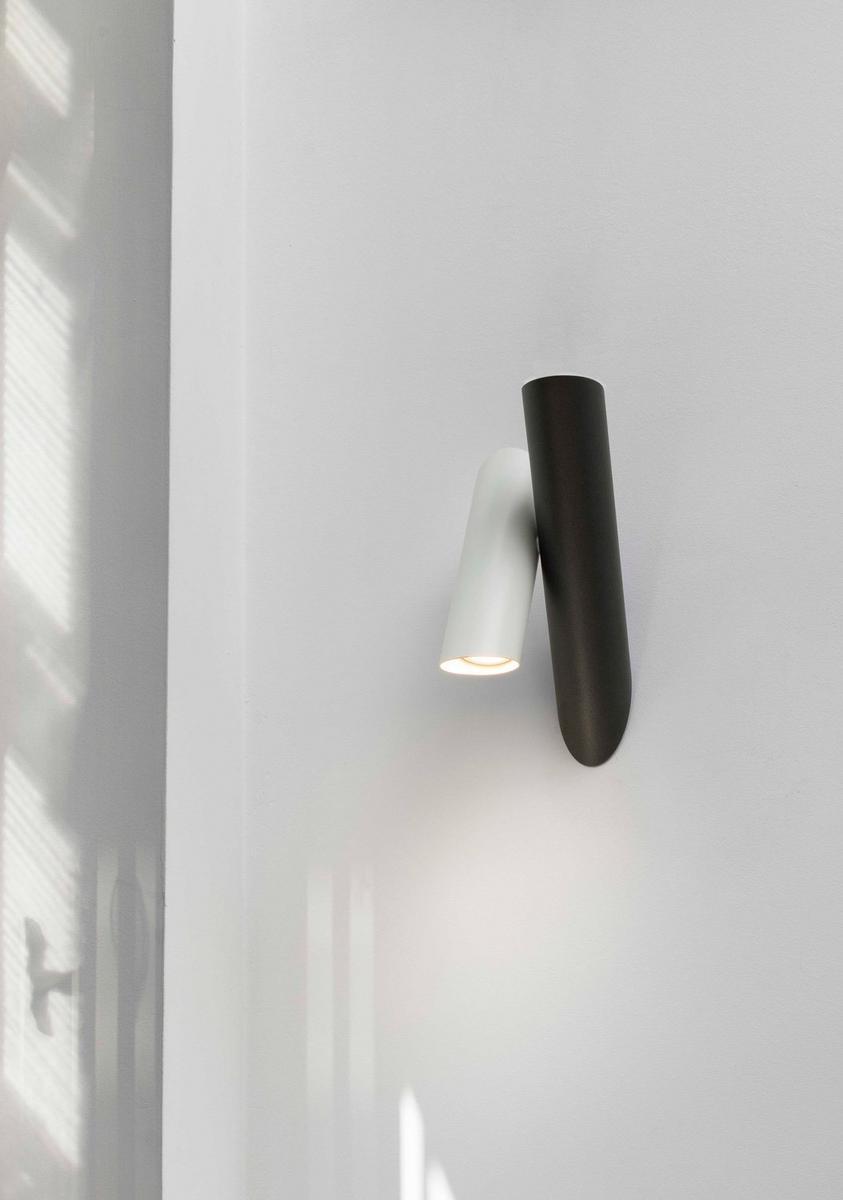Adjustable aluminium wall lamp | Tubes Large by Nemo