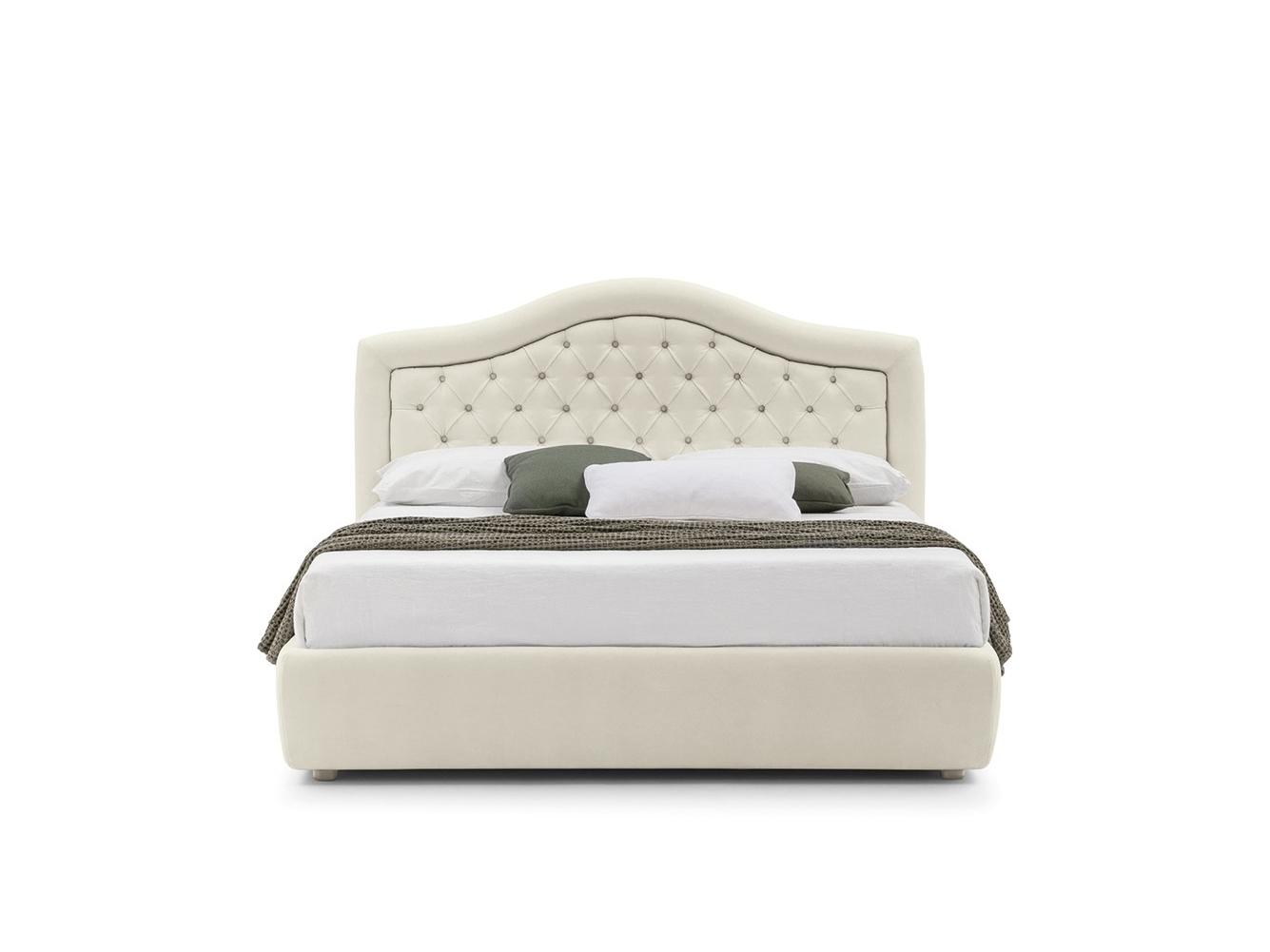 Double bed with tufted headboard | Capri Capitonne’ by Bolzan letti
