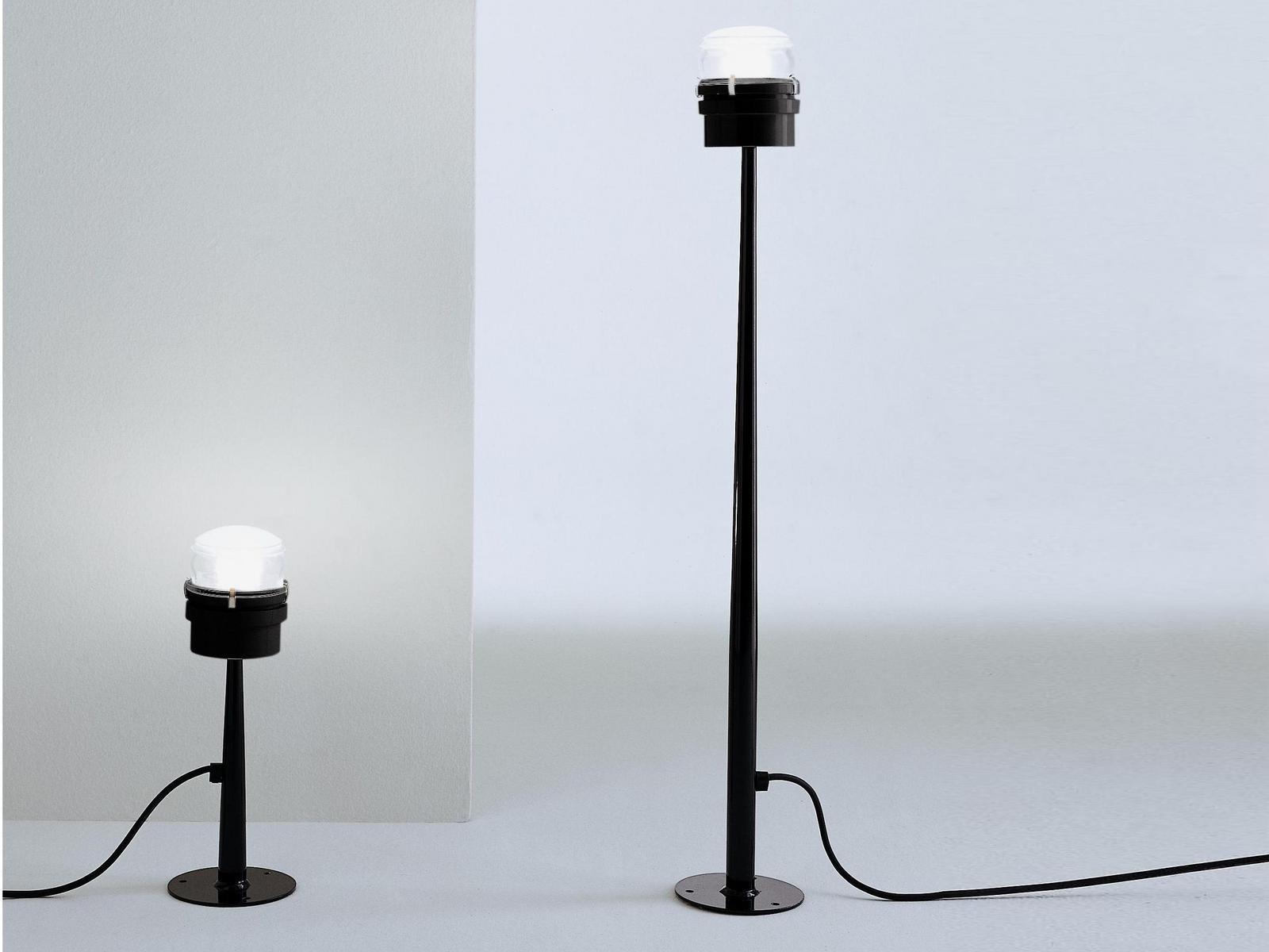 Aluminium bollard light | Fresnel - 1148 by Oluce