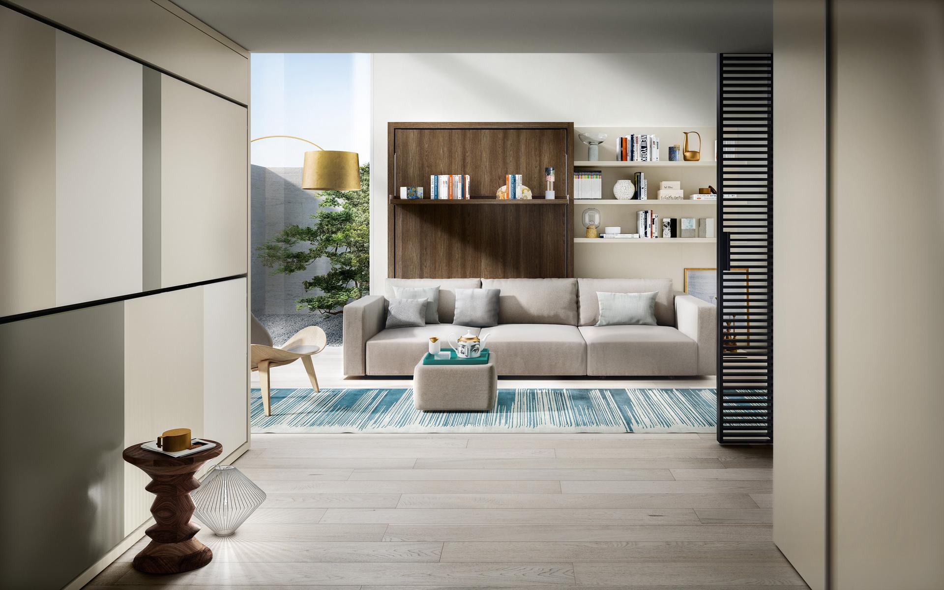 Sofa / storage wall | Swing by CLEI