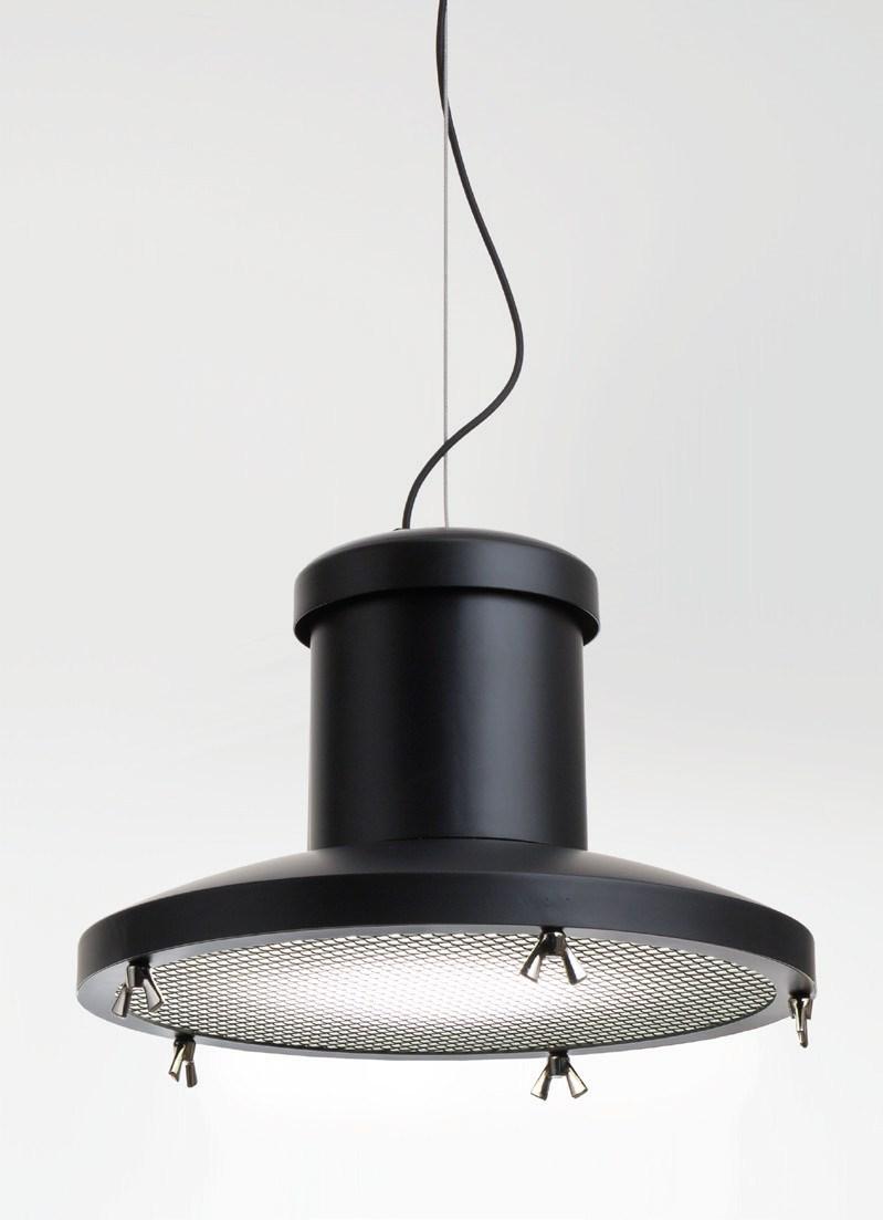 LED direct light iron pendant lamp | Chapeau by Zava