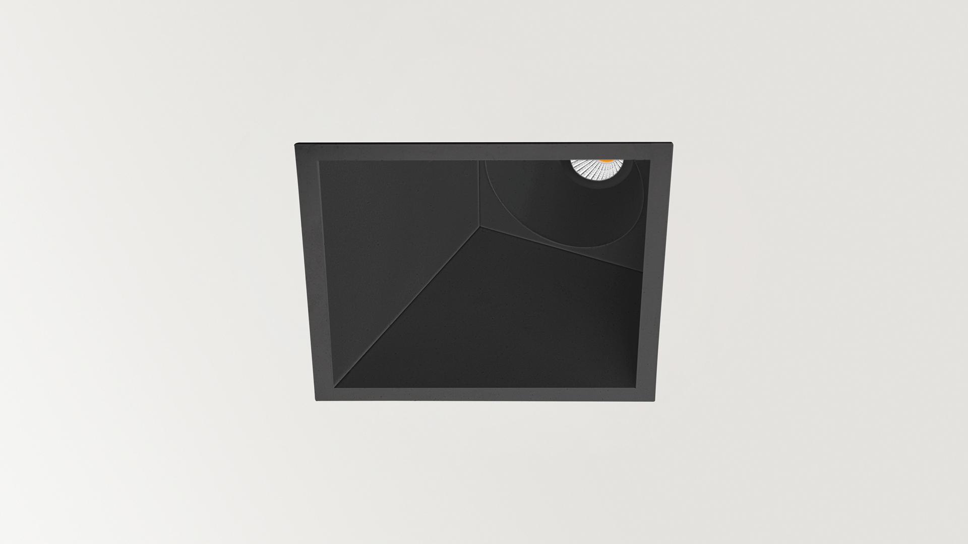 LED recessed spotlight | Swap Square Asymmetric by Arkoslight