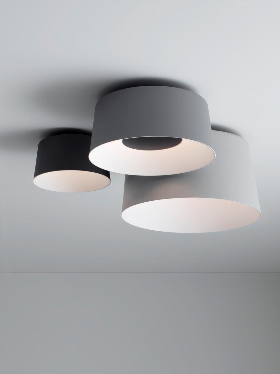 LED aluminium ceiling lamp | Tube by Vibia