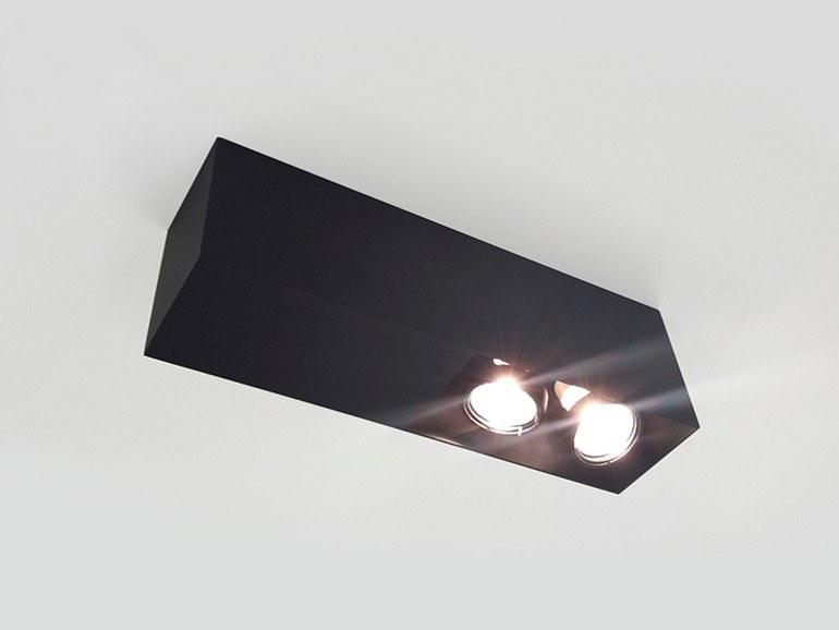 LED aluminium ceiling lamp | Metrobox by Dark