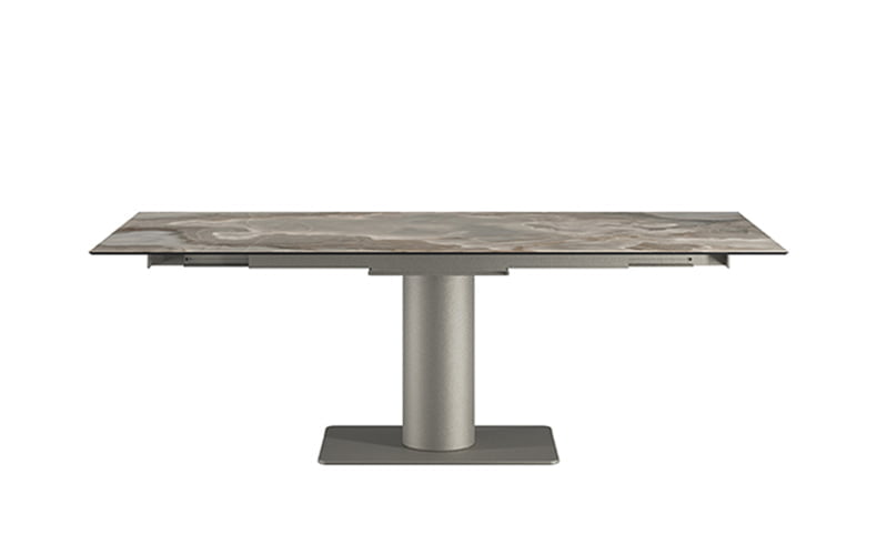 Rectangular ceramic table | Cilindro extendable ceramic by Eforma