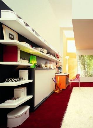 Modular wooden storage wall | Boiserie by CLEI