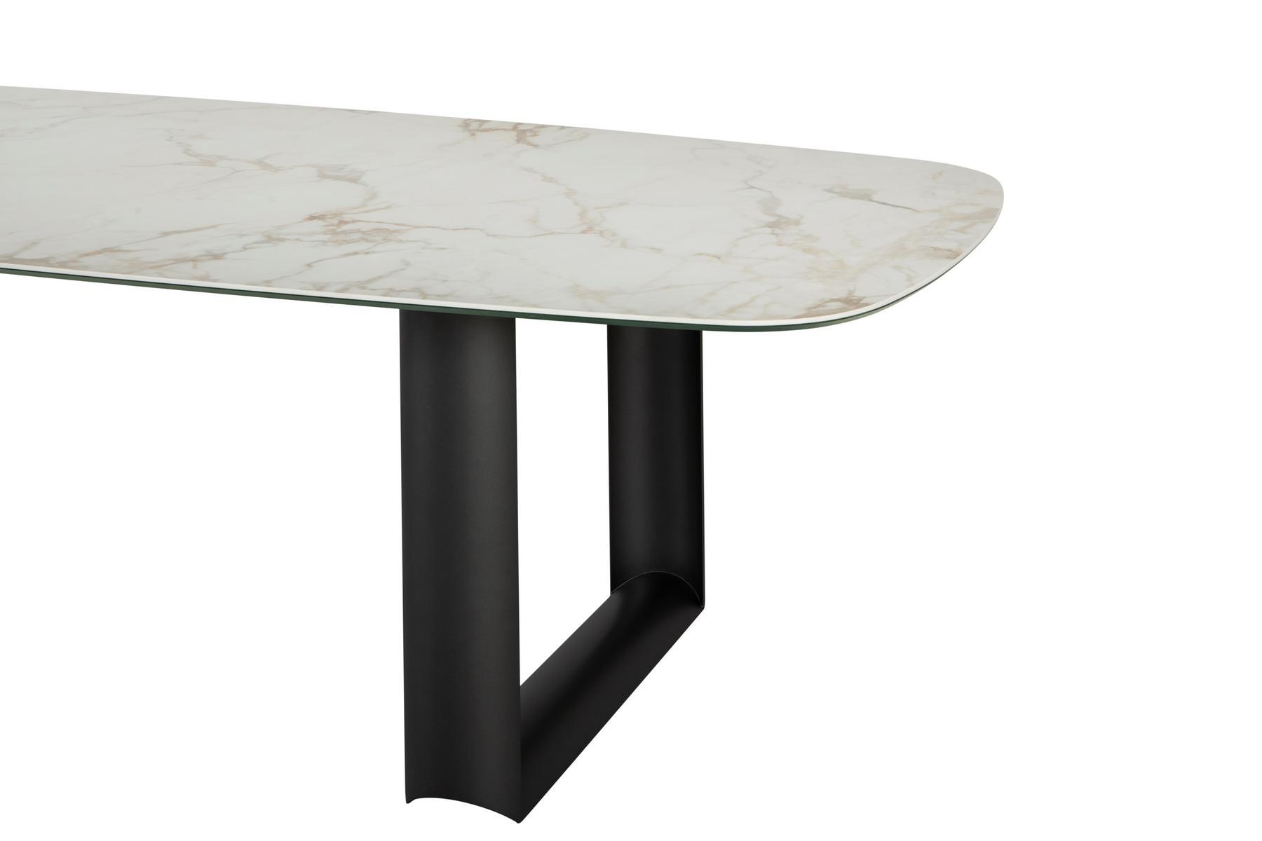 Rectangular porcelain stoneware table | Cube by Tonin Casa