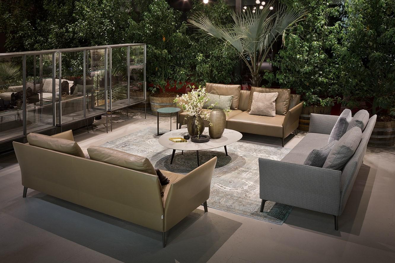 3 seater fabric sofa | Jermyn by Lema