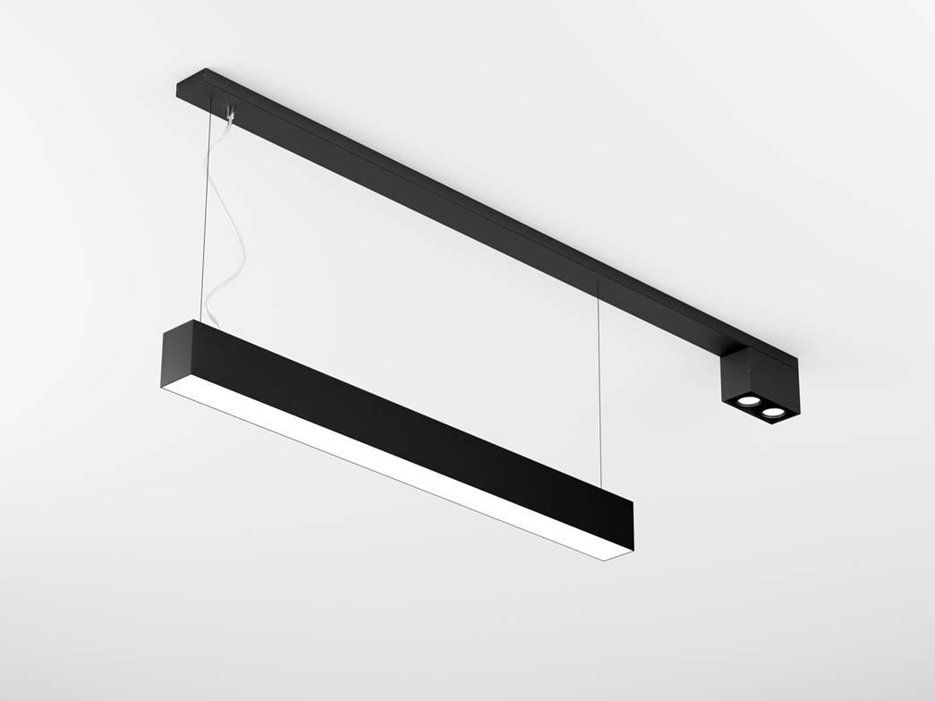 LED aluminium pendant lamp | Spaze by Dark