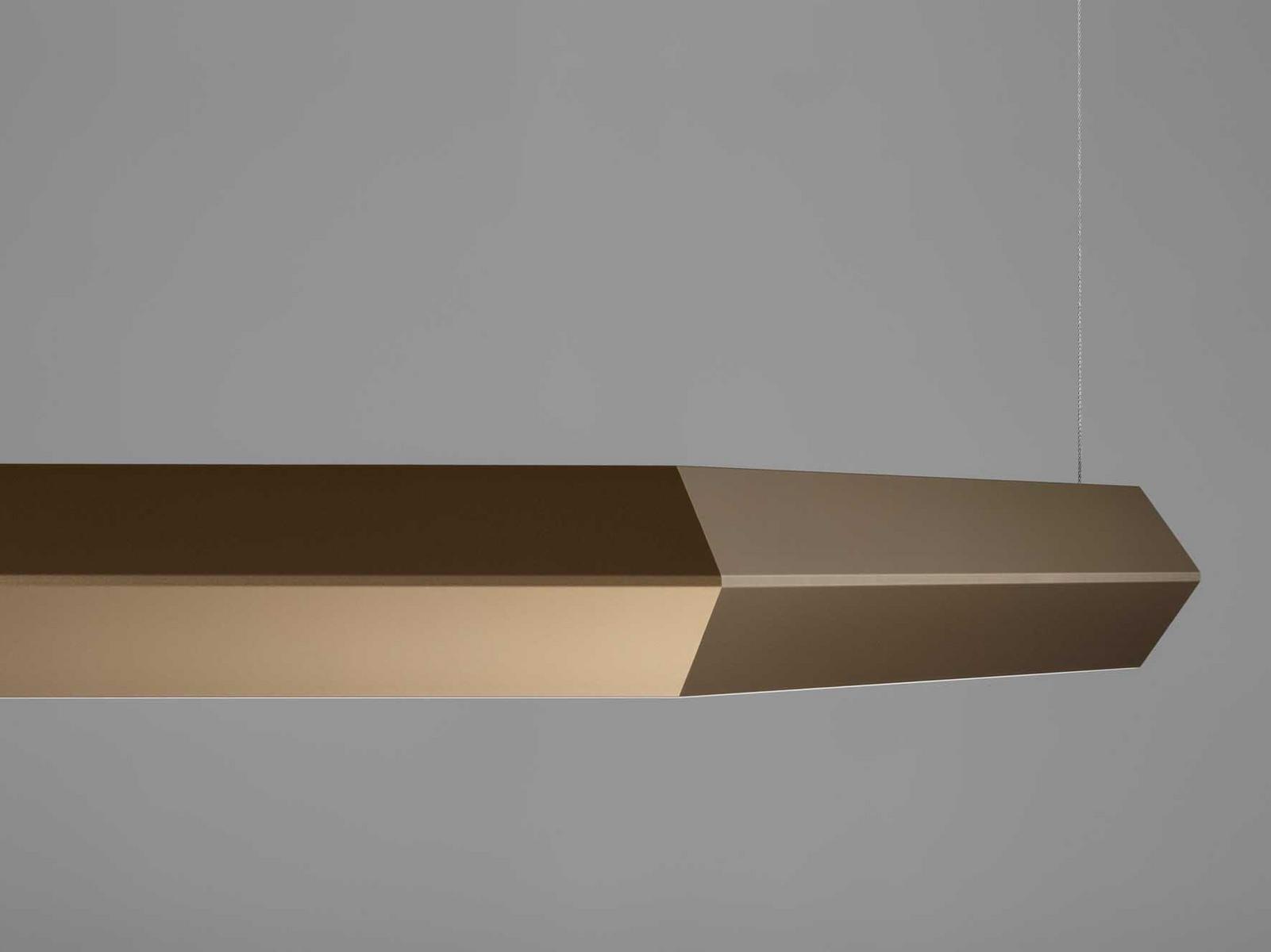 LED metal pendant lamp | Exagon by Olev