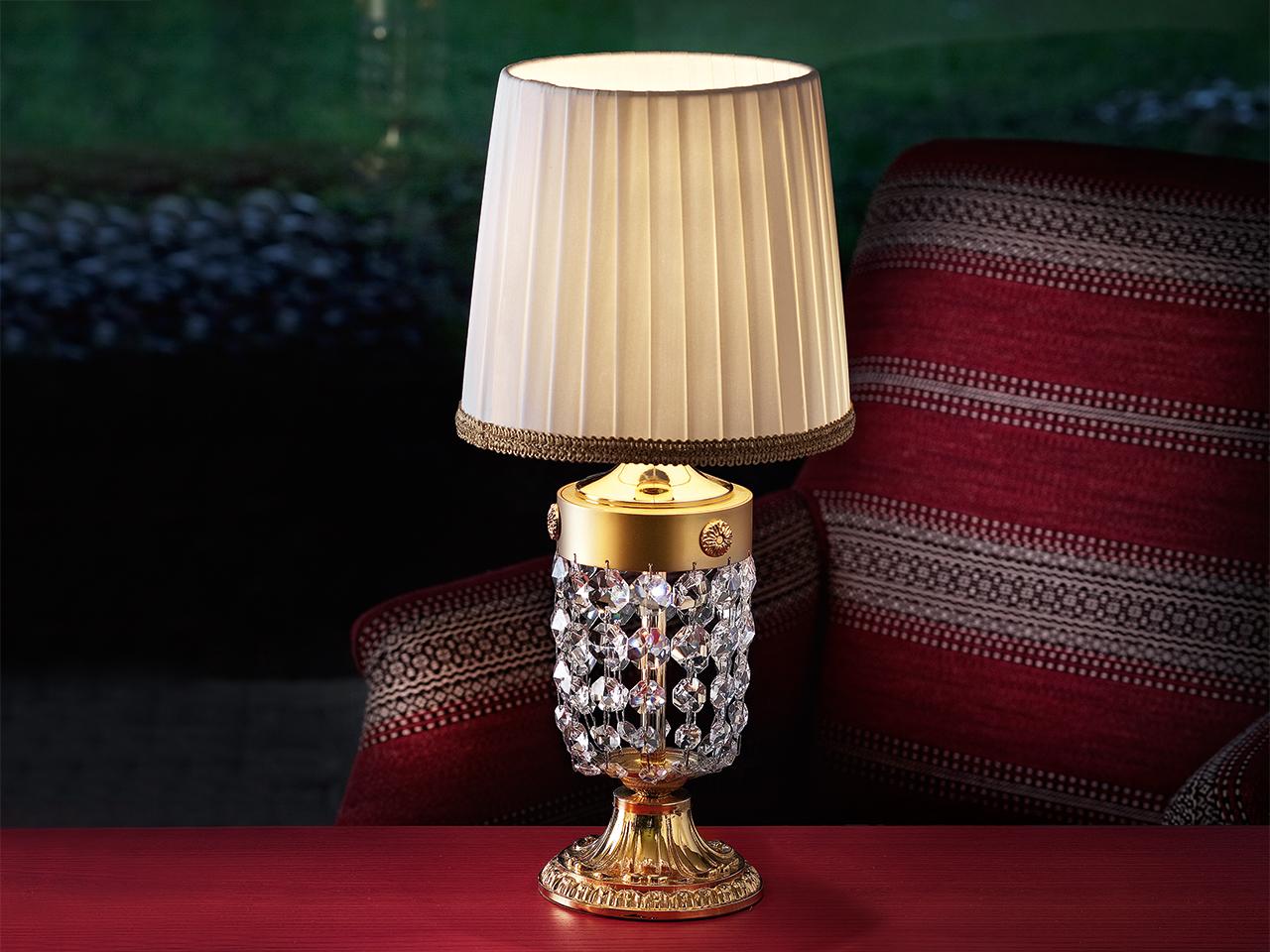 Crystal table lamp | Elegantia Tl2g/ Tl1 P by Masiero