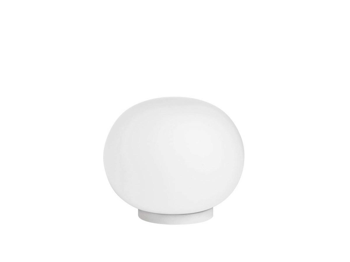 LED opal glass table lamp | Mini Glo-ball T by Flos