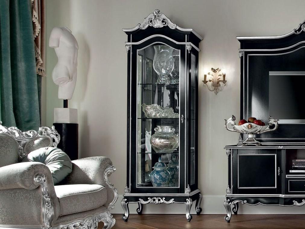 Solid wood display cabinet | 12123 by Modenese Gastone