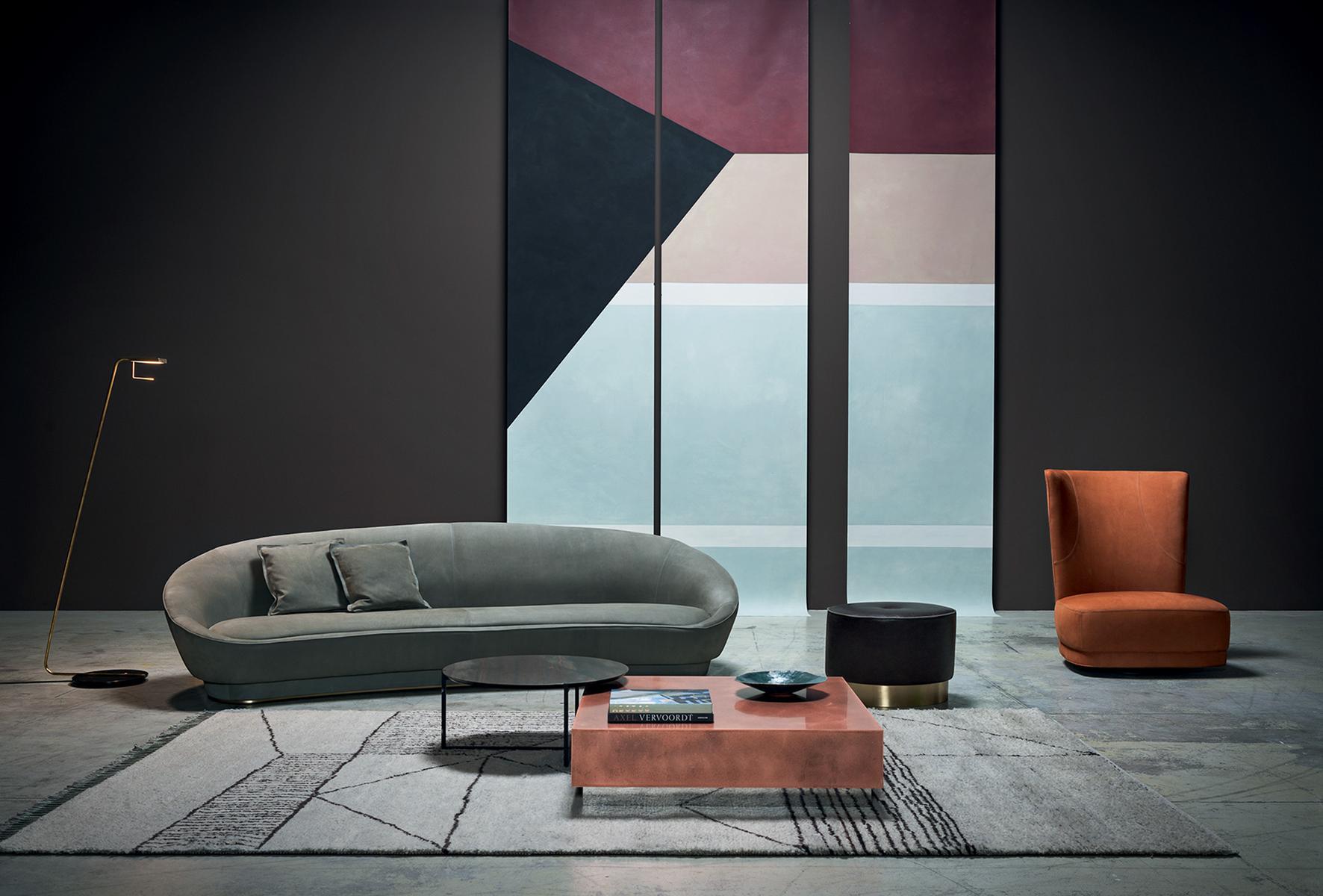 Low square coffee table | Loren by Baxter