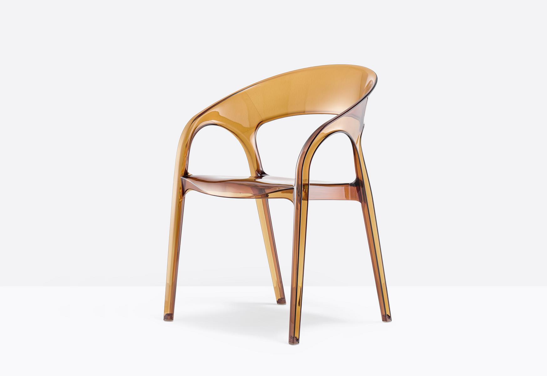 Polycarbonate chair | Gossip 620 by Pedrali