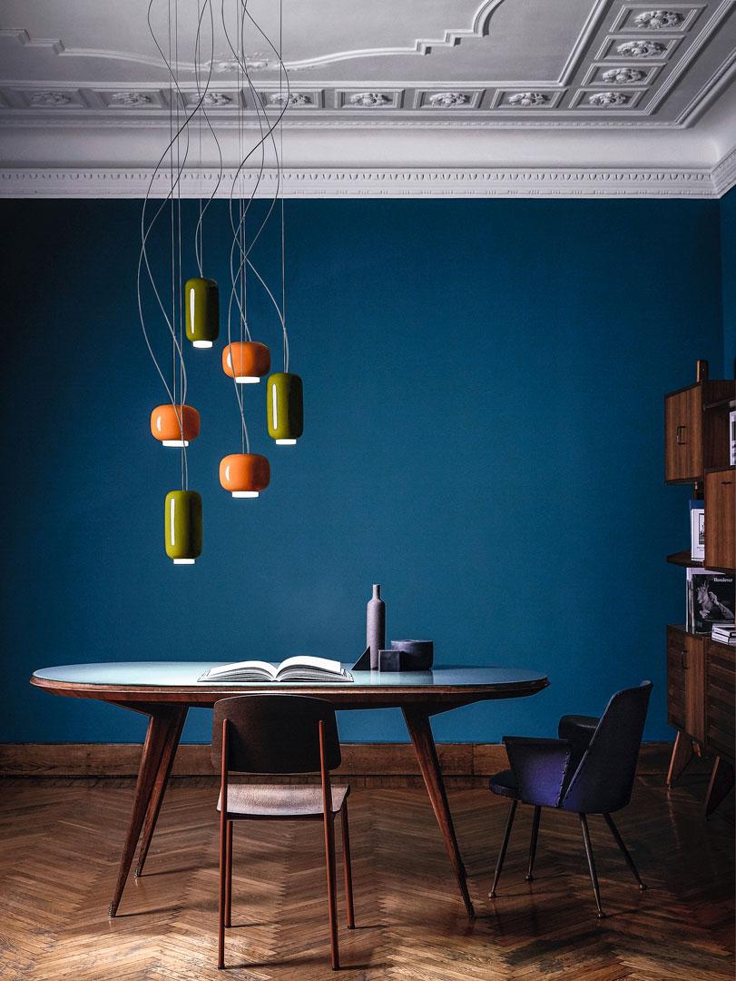 Glass pendant lamp | Chouchin by Foscarini