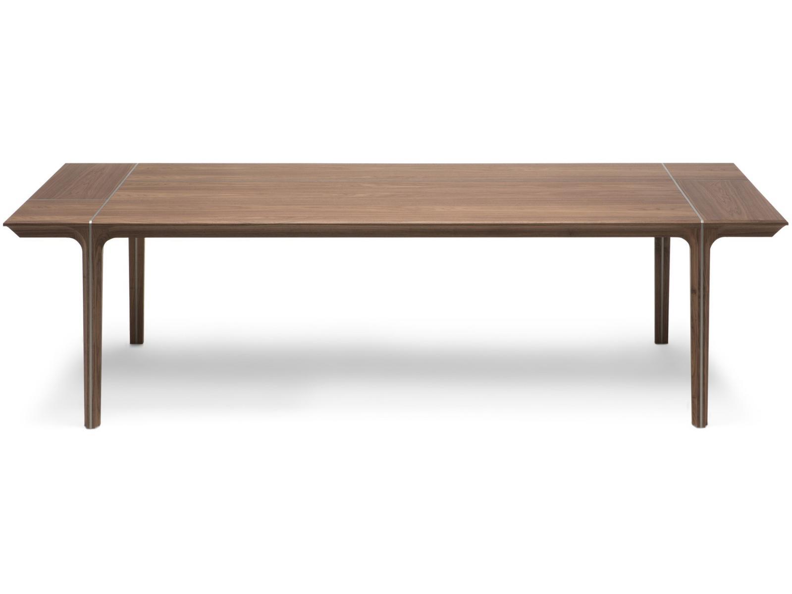 Rectangular solid wood dining table | Kendo by Natuzzi Italia