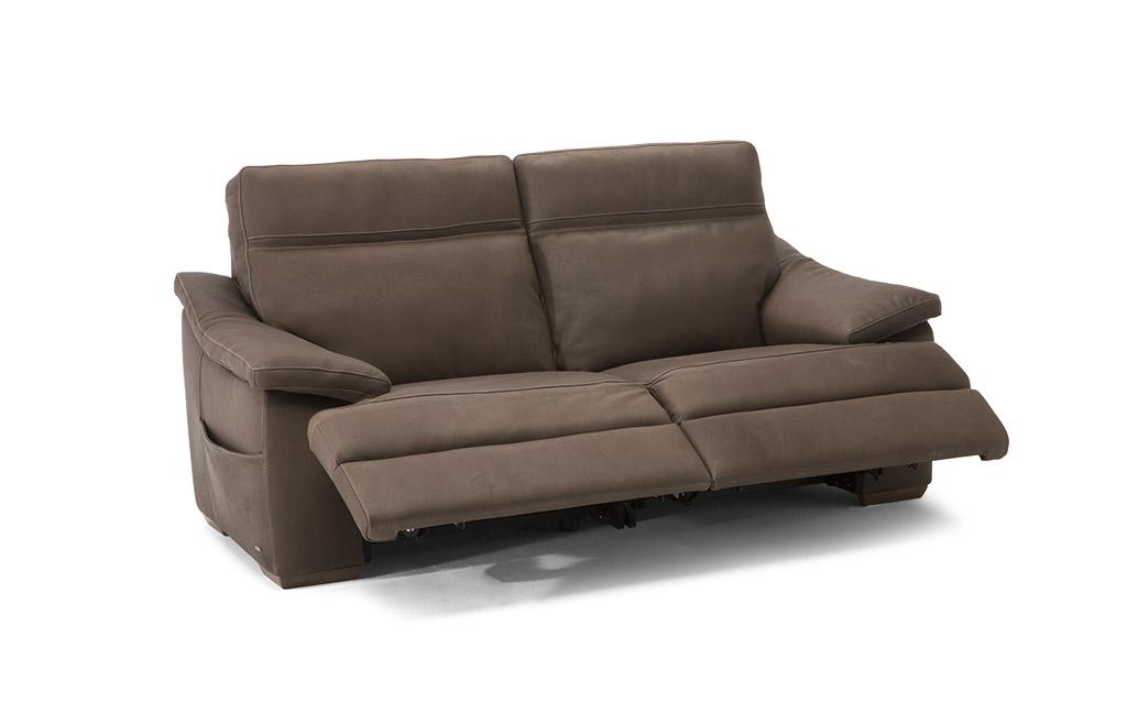 Modular velvet sofa | Pazienza by Natuzzi Editions