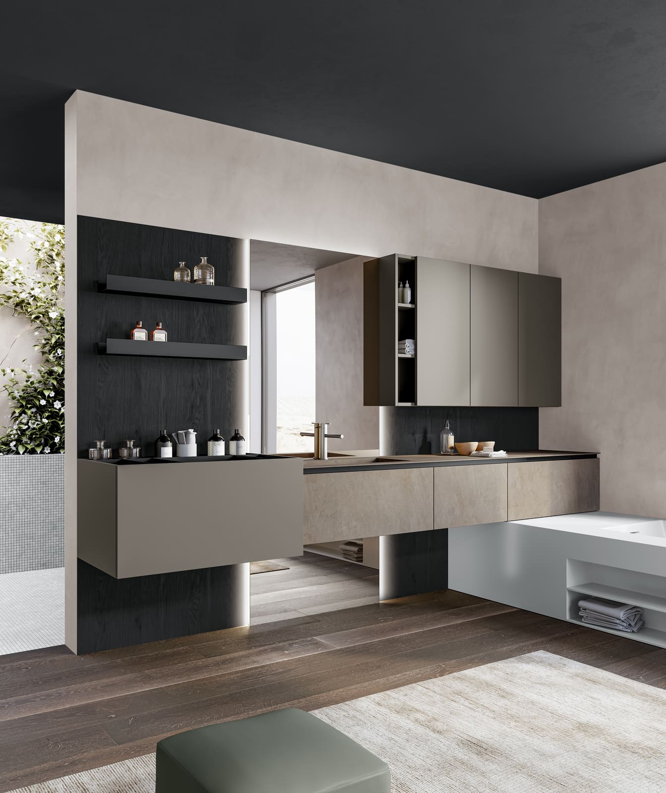 Melamine bathroom | Facto by Birex