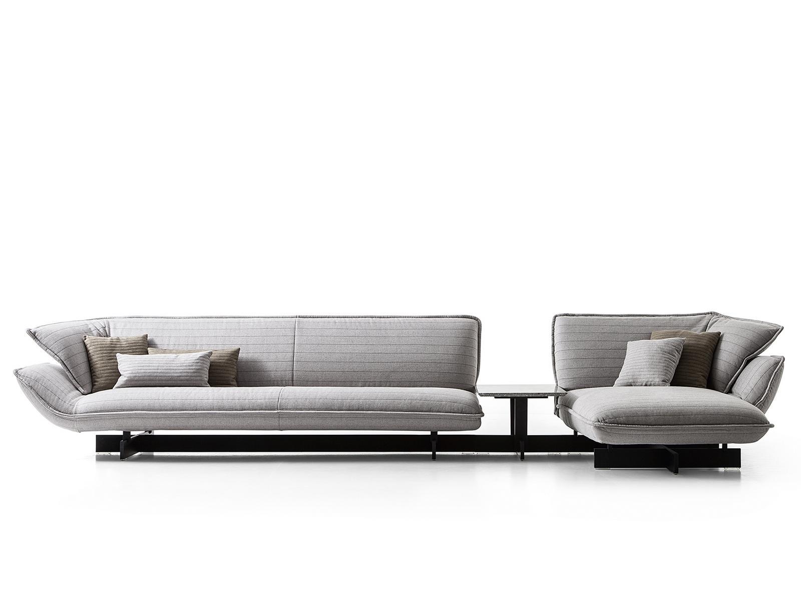 Sectional fabric sofa | 550 Beam Sofa System by Cassina