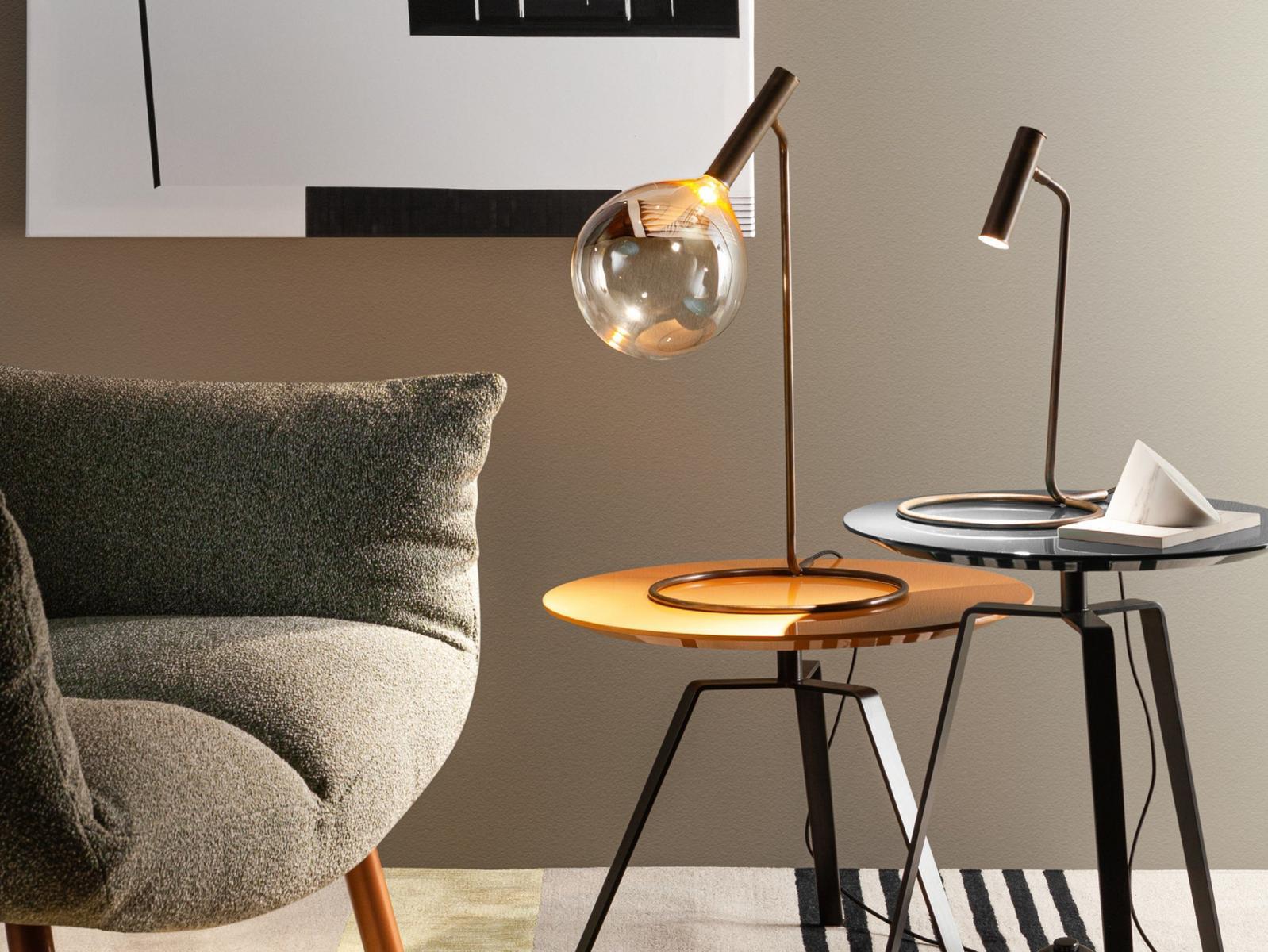 Borosilicate glass table lamp | Sofì by Bonaldo