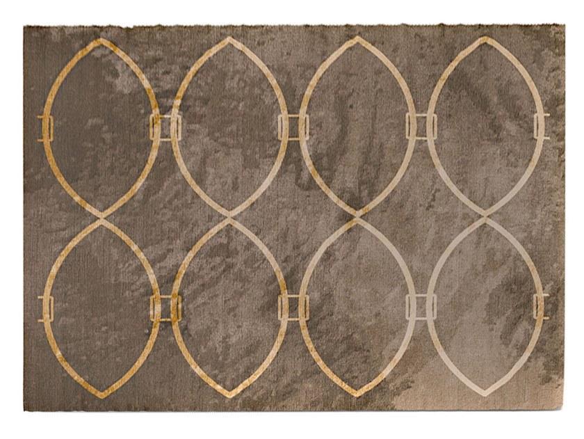 Rectangular rug with geometric shapes | 7460 by Carpanese home