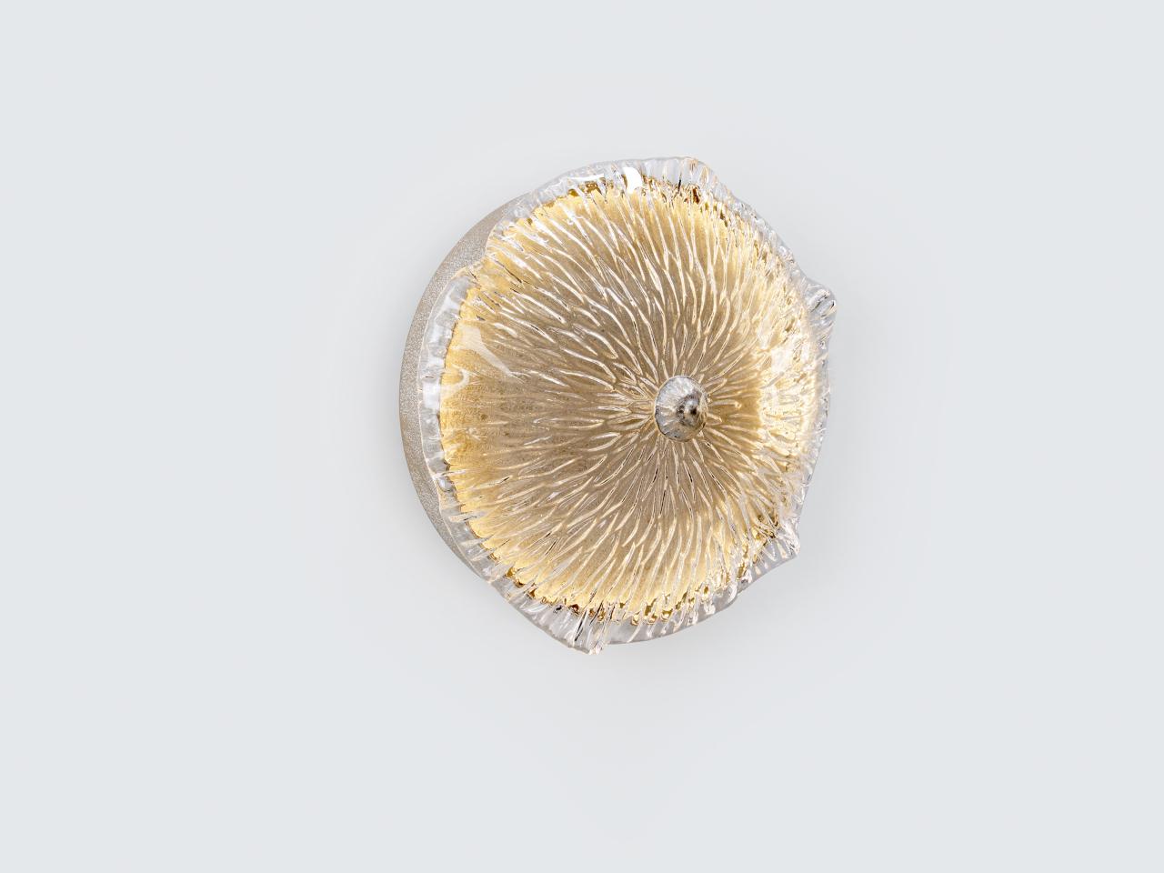 Handmade bronze wall light | Nenufar Ap1456 by Serip