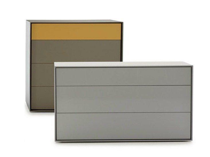 Wooden chest of drawers | Dado by B&B Italia