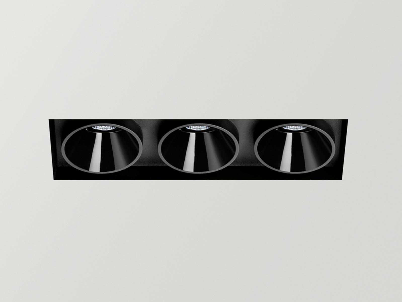 LED multiple recessed aluminium spotlight |  by Arkoslight