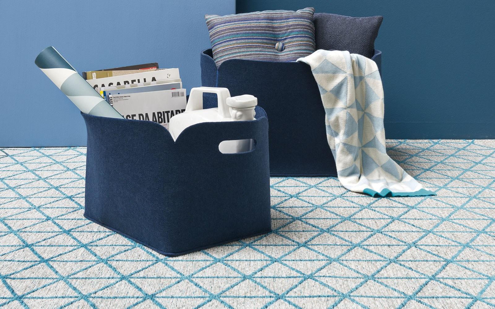 Rectangular rug with geometric shapes | Apotema by Calligaris