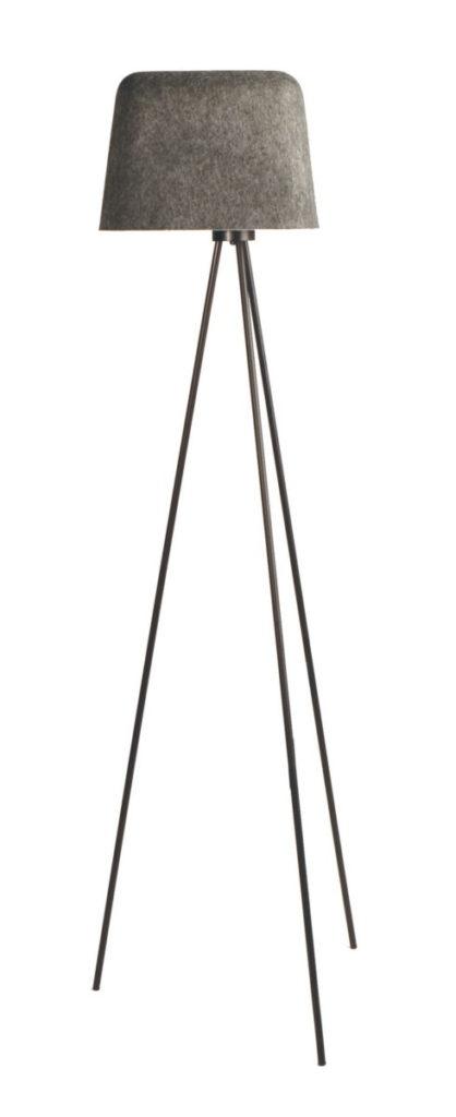 Fabric pendant lamp with dimmer in a contemporary style | Felt by Tom Dixon