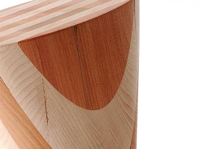 Solid wood stool / coffee table | Leroy by Boca Do Lobo