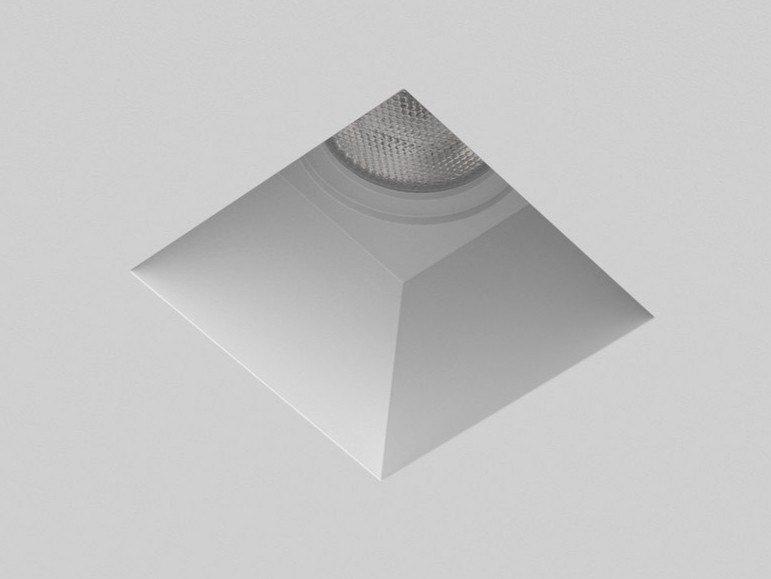 LED square recessed plaster spotlight | Blanco Square by Astro lighting