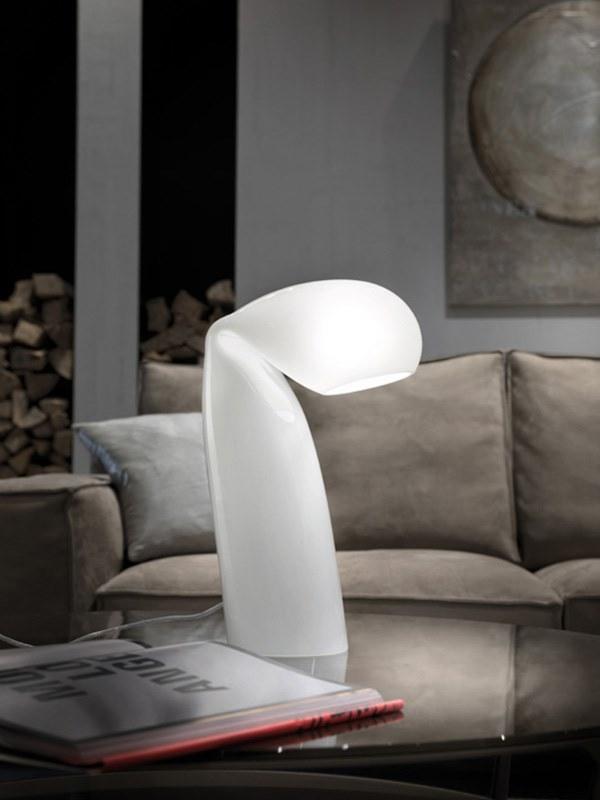 Glass table lamp | Bissona Lt by Vistosi