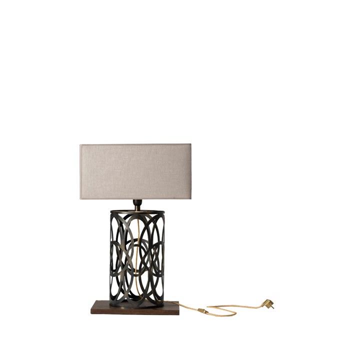 Metal table lamp | Violante by Mantellassi 1926