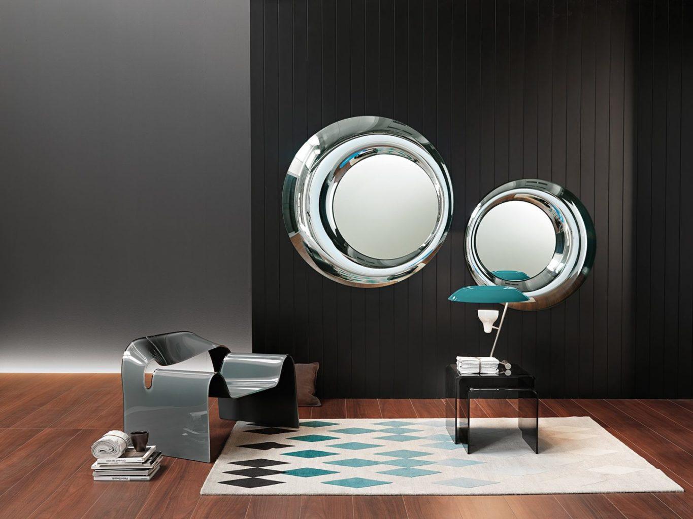 Round mirror | Rosy by Fiam